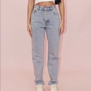 Mom jeans/Boyfriend jeans